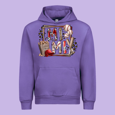 Mimi Baseball Urban Hoodie Designed By Racoondesign