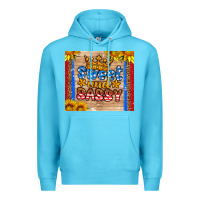 Ocean Blue usa flag sweet and sassy Premium Hoodie - HRA Design Shop