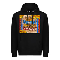 Black usa flag sweet and sassy Premium Hoodie - HRA Design Shop