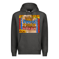 Charcoal Heather usa flag sweet and sassy Premium Hoodie - HRA Design Shop