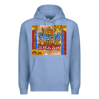 Colony Blue usa flag sweet and sassy Premium Hoodie - HRA Design Shop