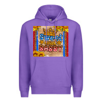 Purple usa flag sweet and sassy Premium Hoodie - HRA Design Shop