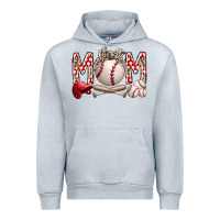 Heather Grey mom baseball Urban Hoodie - RacoonDesign