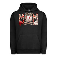 Pigment Black mom baseball Urban Hoodie - RacoonDesign