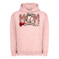 Pigment Salmon mom baseball Urban Hoodie - RacoonDesign