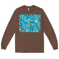 Chestnut humpback whale mousepad Long Sleeve Tee - BarkalooDesign