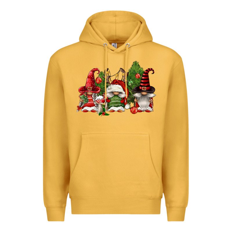 Christmas Gnomies Premium Hoodie by FaDigitalArtStudio | Teevron