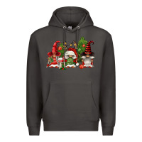 Smoke christmas gnomies Premium Hoodie - FaDigitalArtStudio