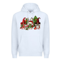 White christmas gnomies Premium Hoodie - FaDigitalArtStudio