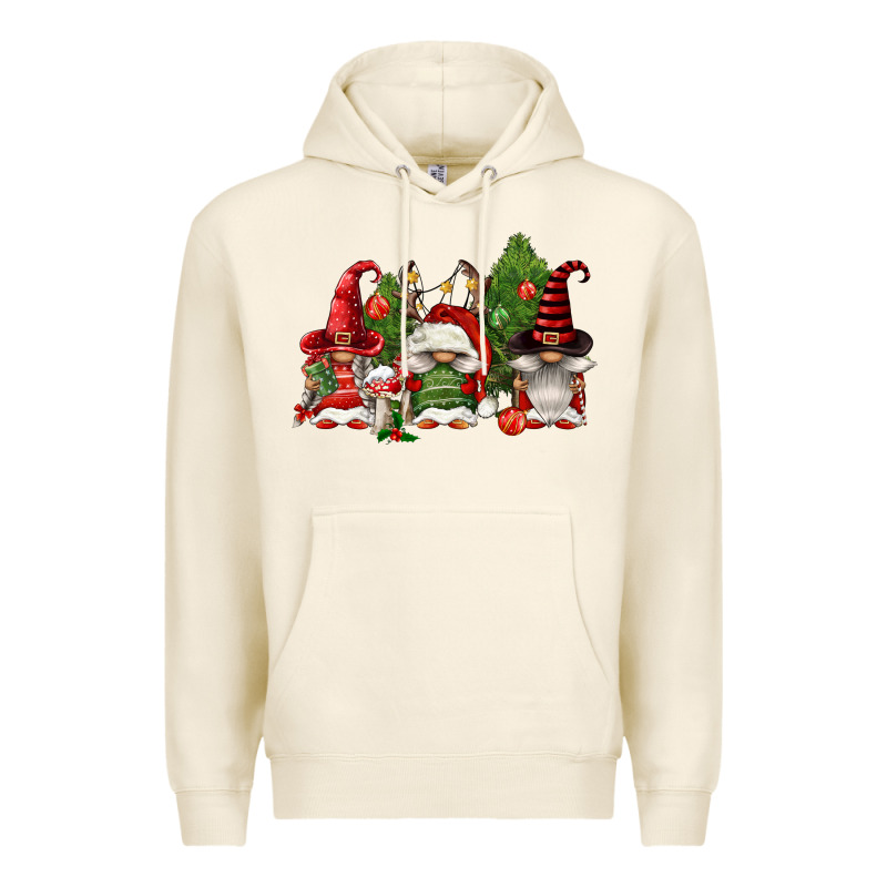 Christmas Gnomies Premium Hoodie by FaDigitalArtStudio | Teevron