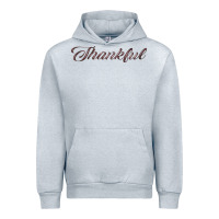 Heather Grey thankful Urban Hoodie - FaDigitalArtStudio