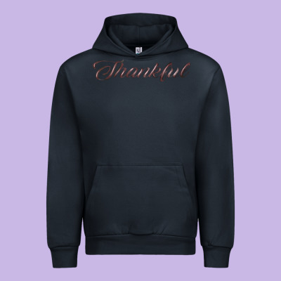 Thankful Urban Hoodie Designed By Fadigitalartstudio