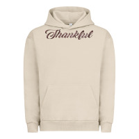 Pigment French Oak thankful Urban Hoodie - FaDigitalArtStudio