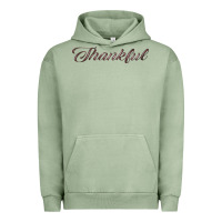Pigment Oil Green thankful Urban Hoodie - FaDigitalArtStudio
