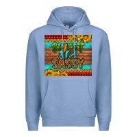 Colony Blue sweet and sassy Juneteenth Premium Hoodie - HRA Design Shop