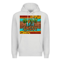 Dove Grey sweet and sassy Juneteenth Premium Hoodie - HRA Design Shop