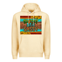 Pina Colada sweet and sassy Juneteenth Premium Hoodie - HRA Design Shop