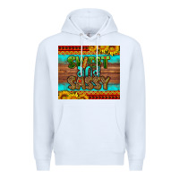 White sweet and sassy Juneteenth Premium Hoodie - HRA Design Shop