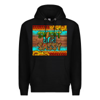 Black sweet and sassy Juneteenth Premium Hoodie - HRA Design Shop