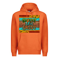Carrot sweet and sassy Juneteenth Premium Hoodie - HRA Design Shop