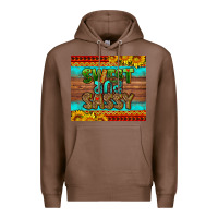 Chestnut sweet and sassy Juneteenth Premium Hoodie - HRA Design Shop