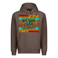 Coffee sweet and sassy Juneteenth Premium Hoodie - HRA Design Shop