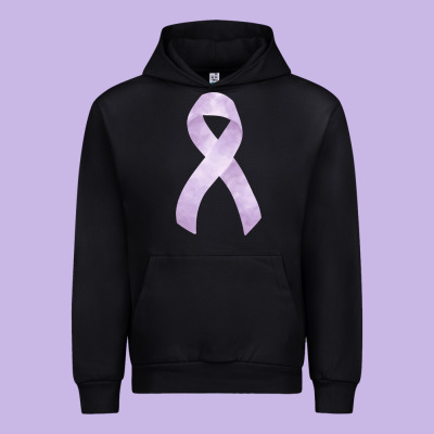 Testicular Cancer Ribbon Fa Element Urban Hoodie Designed By Fadigitalartstudio