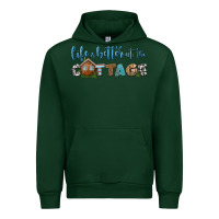Forest Green life is better at the cottage Urban Hoodie - HRA Design Shop