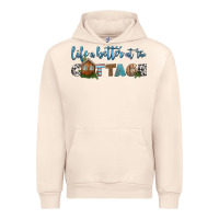 Sandshell life is better at the cottage Urban Hoodie - HRA Design Shop