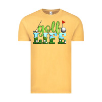 Vintage Mustard golf life Vintage Tee - Artiststas