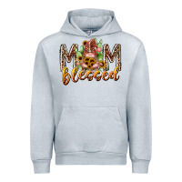 Heather Grey mom blessed Urban Hoodie - RacoonDesign