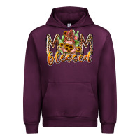 Mauve Wine mom blessed Urban Hoodie - RacoonDesign
