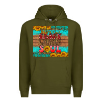 Army Green sassy little soul Premium Hoodie - HRA Design Shop