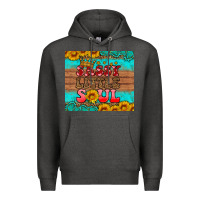 Charcoal Heather sassy little soul Premium Hoodie - HRA Design Shop