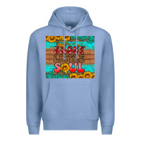 Colony Blue sassy little soul Premium Hoodie - HRA Design Shop