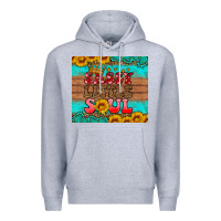 Heather Grey sassy little soul Premium Hoodie - HRA Design Shop