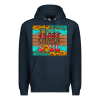 Navy sassy little soul Premium Hoodie - HRA Design Shop
