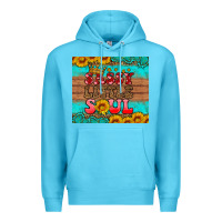 Ocean Blue sassy little soul Premium Hoodie - HRA Design Shop