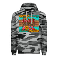 Slate Camo sassy little soul Premium Hoodie - HRA Design Shop