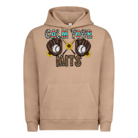 Pigment Burro calm your mits baseball Urban Hoodie - CowhideDigitalArt
