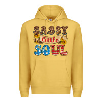 Antique Gold sassy little soul Premium Hoodie - HRA Design Shop