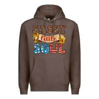 Coffee sassy little soul Premium Hoodie - HRA Design Shop