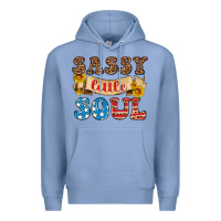 Colony Blue sassy little soul Premium Hoodie - HRA Design Shop