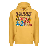 Mustard sassy little soul Premium Hoodie - HRA Design Shop