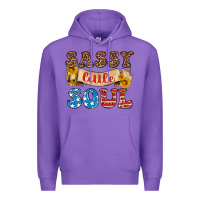 Purple sassy little soul Premium Hoodie - HRA Design Shop