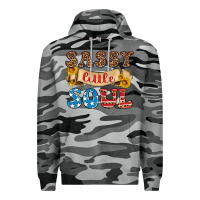 Slate Camo sassy little soul Premium Hoodie - HRA Design Shop