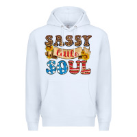 White sassy little soul Premium Hoodie - HRA Design Shop