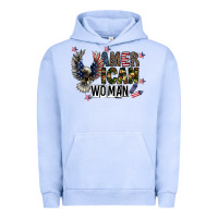 Pigment Grape Ice american woman Urban Hoodie - CowhideDigitalArt