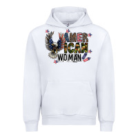 White american woman Urban Hoodie - CowhideDigitalArt