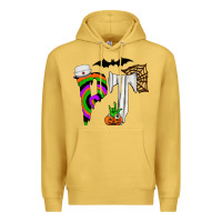 Antique Gold pt Premium Hoodie - CowhideDigitalArt